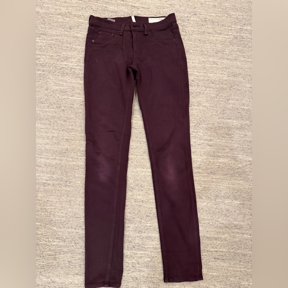 Rag & Bone Mulberry Skinny Jeans, size 27